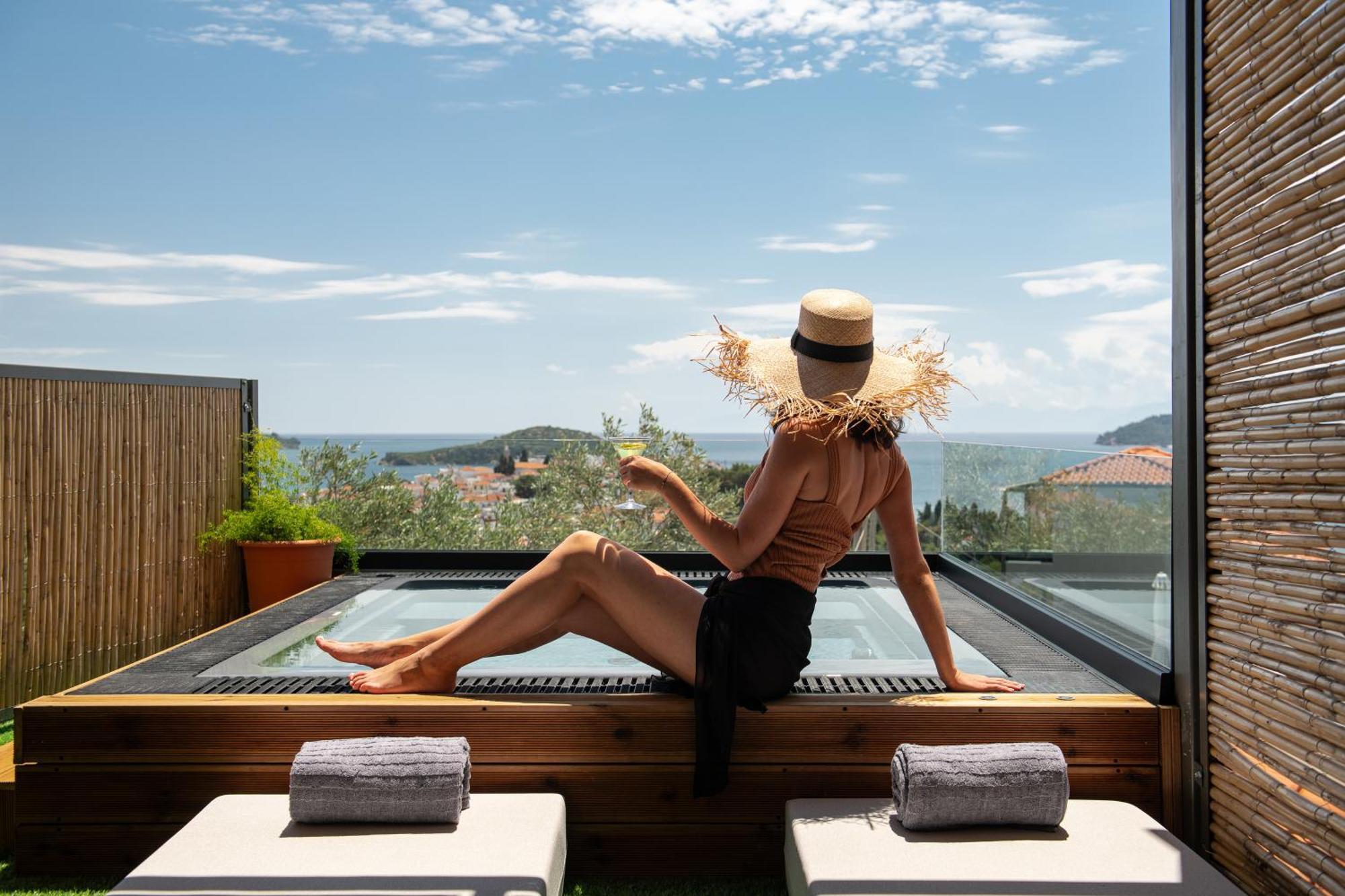 Poseidon Villas Скиатос Экстерьер фото